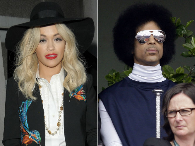 Rita Ora and Prince: Ora spent a week with Prince at his Paisley Park studios to make music for her new album. 